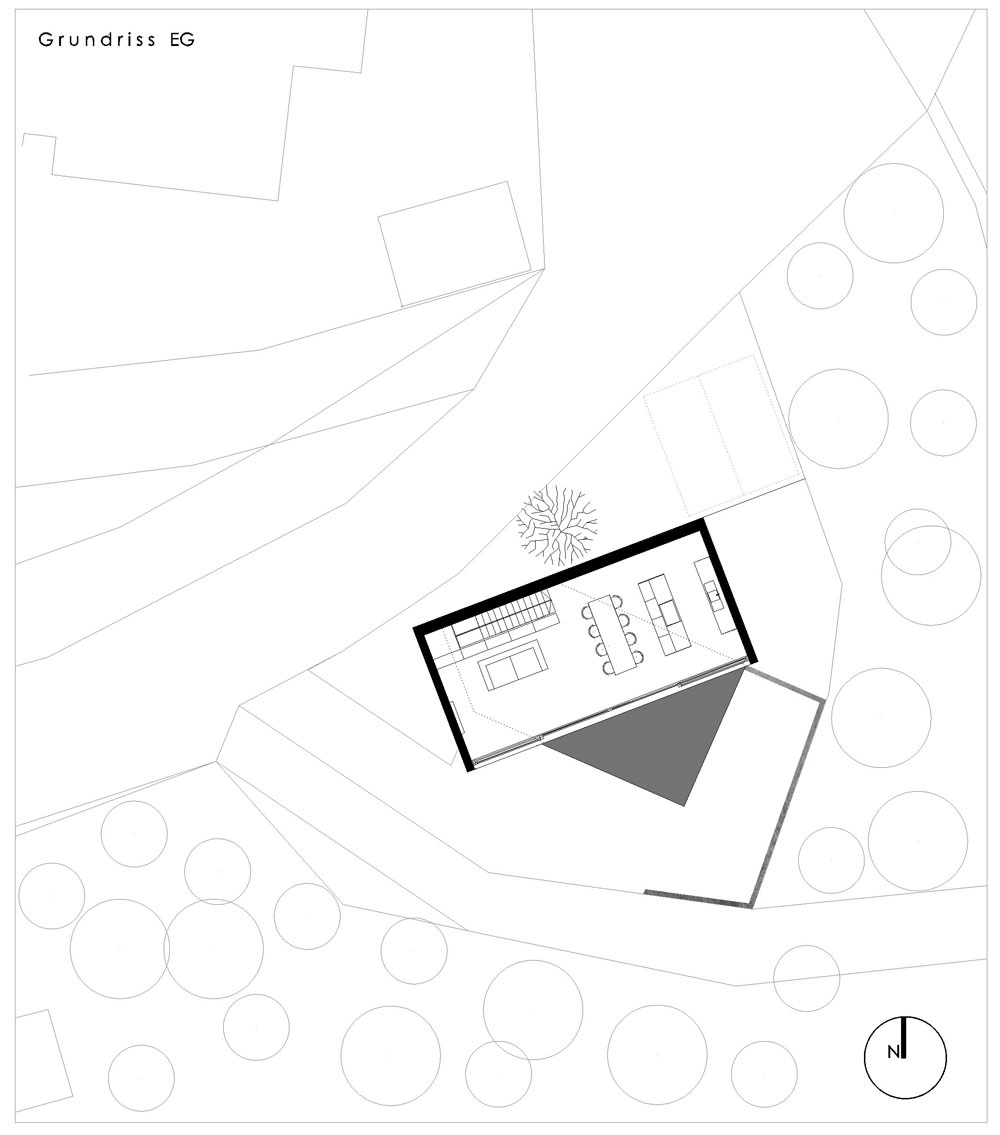 black on white – studio house, Wenzenbach, Germany 1
